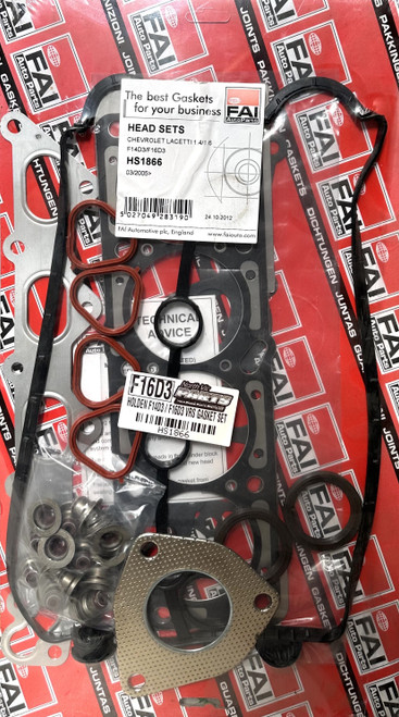 FAI VRS Gasket Set | Holden F14D3 F16D3 DOHC 16V
