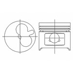 TIK Piston Set | Toyota 1HZ | 4.2l