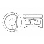 TIK Piston Set | Toyota 2RZ / 2RZ-E