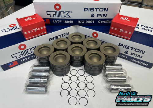 FAST Turbo Piston Set - Ceramic Coated | Toyota 1VD-FTV