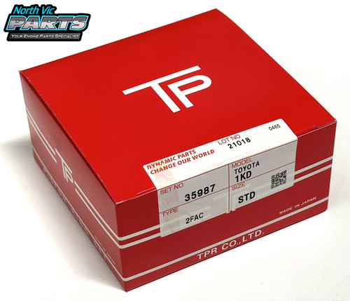 TP Ring Set | Toyota 1KD-FTV 3.0Lt