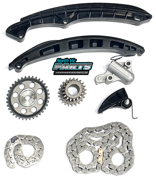 Timing Chain Set - With Gears & Oil Pump Chain | Volkswagen CAVD CAXA 1.4 DOHC 16V VCT