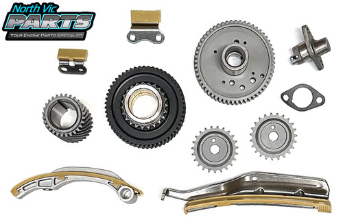 Timing Chain Set - With Gears & O.E. Chain | Mitsubishi 4M41 Turbo