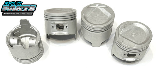 Dish Top Piston & Ring Set - 2 Valve Relief | Holden 4ZE1 2.6 SOHC 8V 1993-1998