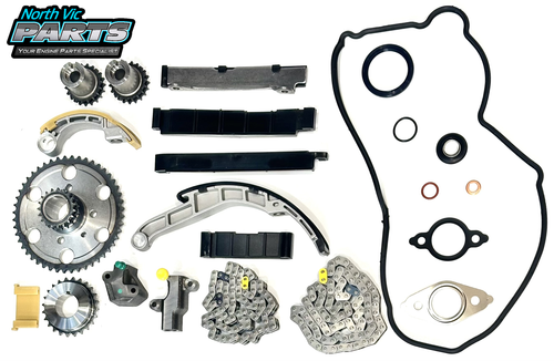NVP Timing Chain Set - Genuine Chains, Tensioners & Gaskets | Nissan YD25