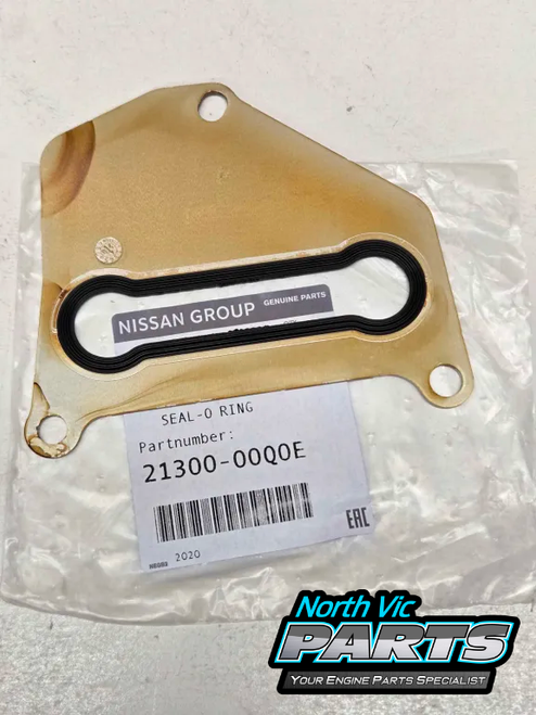 Genuine Oil Cooler Gasket O Ring Seal | Nissan V9X