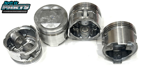 TIK Piston Set | Mitsubishi 4G15 | 8v SOHC