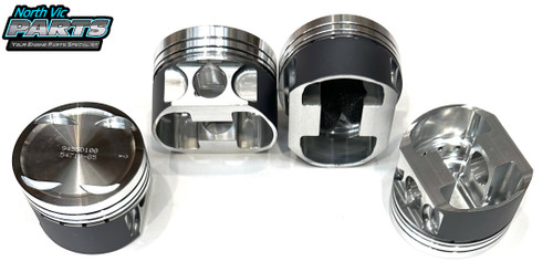 Wossner Forged Piston & Ring Set | 1.00+ Oversize | Mitsubishi 4G63T