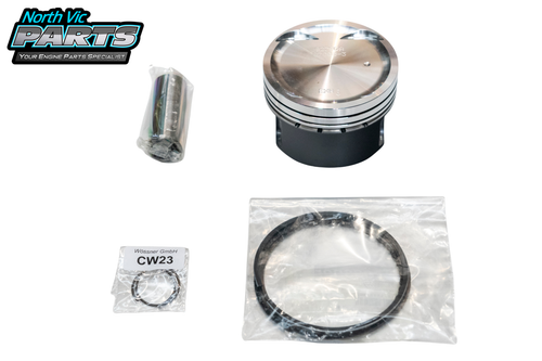 Wossner Forged Piston & Ring Set | 0.50+ Oversize | Mitsubishi 4B11T