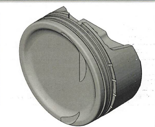 CP Bullet LS 4.130" Pistons Set | -25cc Dish Top | 4.00" Stroke | BLS1203-005