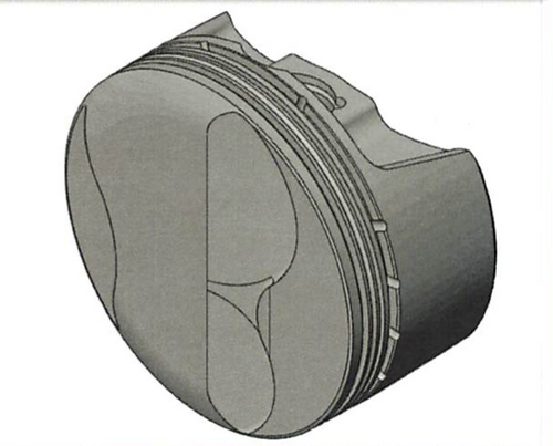 CP Bullet LS 4.010" Pistons Set | +5cc Dome Top | 4.00" Stroke | BLS1148-010