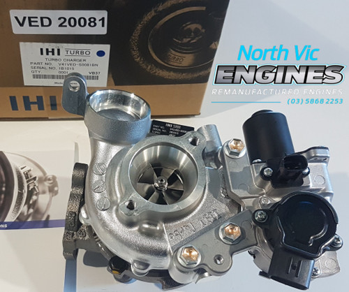 Genuine New  Left Hand Side Turbo Charger | Toyota 1VD 4.5Lt 200 Series