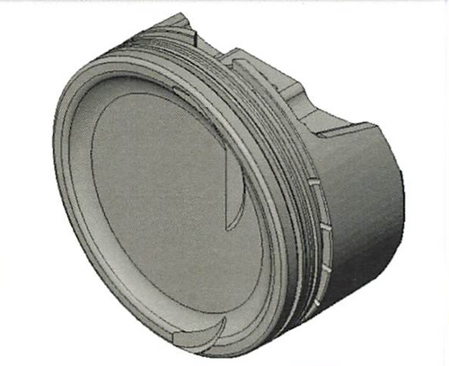 CP Bullet LS 4.125" Pistons Set | -25cc Dish | 4.00" Stroke | BLS1203-STD