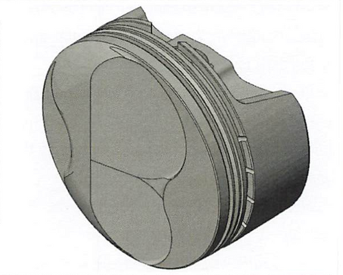 CP Bullet LS 4.125" Pistons Set | +5cc Dome Top | 4.00" Stroke | BLS1200-STD