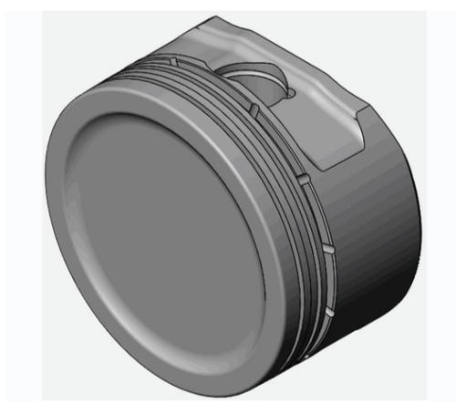 CP Bullet Ford 4V 3.572" Pistons Set | -9cc Dish Top | 3.750" Stroke