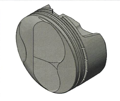 CP Bullet LS 4.125" Pistons Set | +5cc Dome Top | 4.125" Stroke | BLSR1201-STD