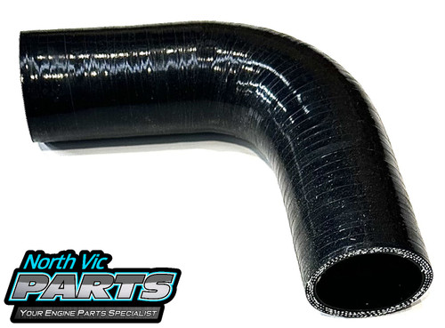 Silicone Hose | 63.5MM | 90Degree | 200MM Tails | Ends 3 Ply