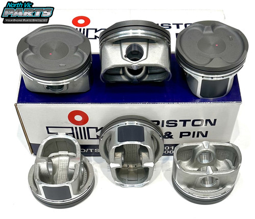 TIK Piston & Pin Set | Toyota 1GR-FE Late 4.0L V6 DOHC 24V