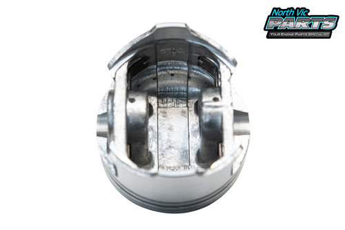TIK Dish Top Piston Set - 22mm Pin | Mitsubishi 4G64 2.4L 4 Cyl SOHC 16V