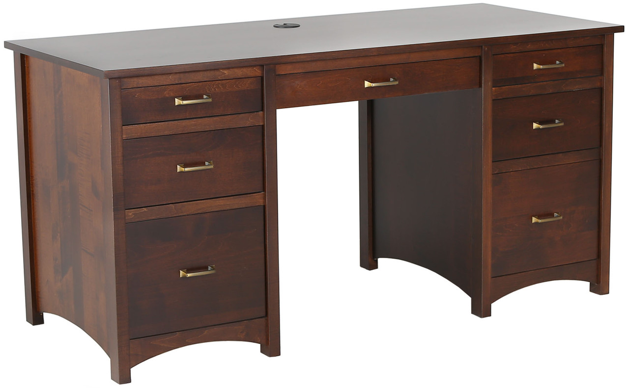 DESK BB3116 | GAVIN COLLECTION | PENNY MUSTARD