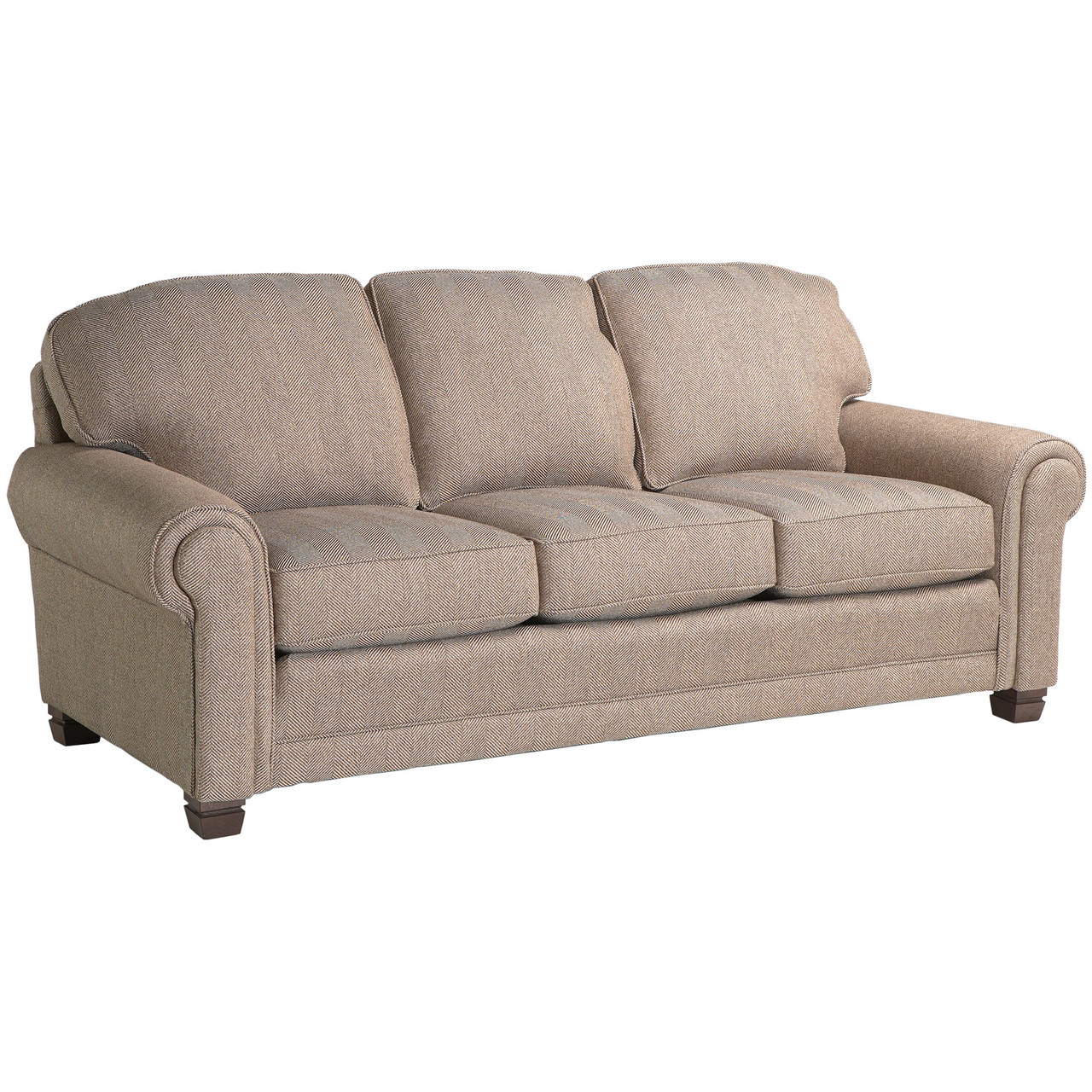 SOFA SB393-10 | SMITH BROTHERS COLLECTION | PENNY MUSTARD