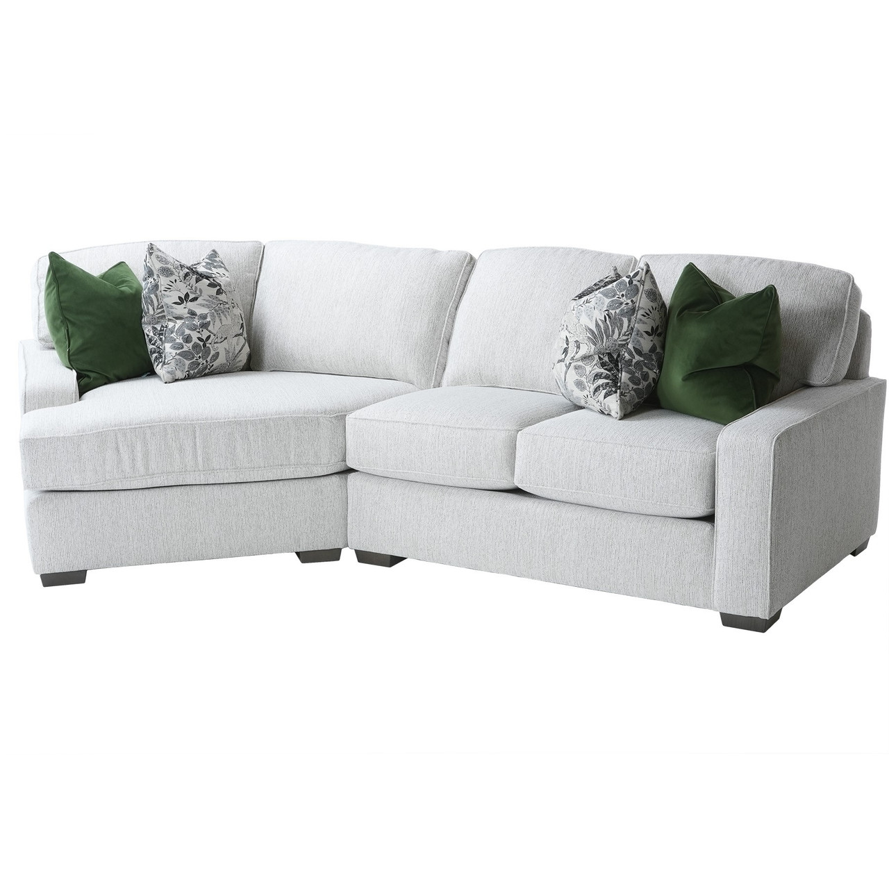 SECTIONAL SB8000-SECT1-LAF | SMITH BROTHERS COLLECTION | PENNY MUSTARD