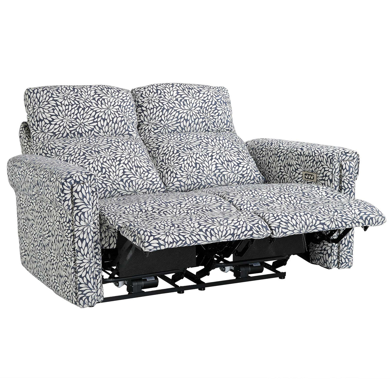 ART III LOVESEAT POWER RECLINER WITH POWER HEADREST ELRAN PENNY MUSTARD