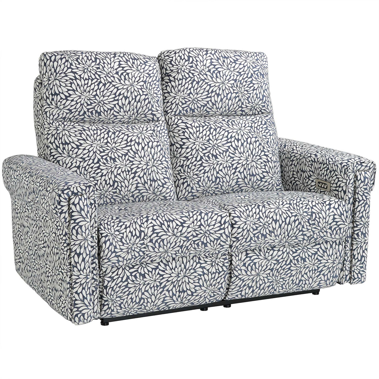 ART III LOVESEAT POWER RECLINER WITH POWER HEADREST ELRAN PENNY MUSTARD