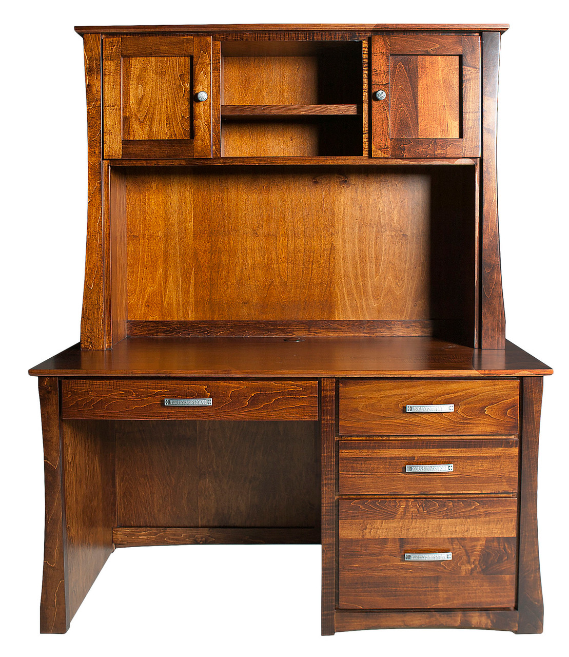 DESK WITH HUTCH AW8280-8291 | AVERY COLLECTION | PENNY MUSTARD