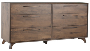 As Shown: Maple Morel, Dresser Mirror: No