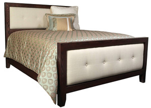 As Shown: Oak Garnet, Size: Queen, Bed Storage: No As Shown: Oak Garnet, Size: Queen, Bed Storage: No