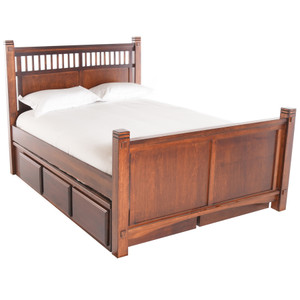 As Shown: Maple Vibrant Auburn, Bed storage: Yes As Shown: Maple Vibrant Auburn, Bed storage: Yes