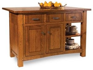 As Shown: Quartersawn White Oak Vibrant Auburn, Hardware: Discontinued