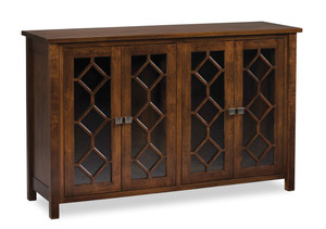 As Shown: Maple Tobacco, Size: 60" Wide, Hardware: Discontinued