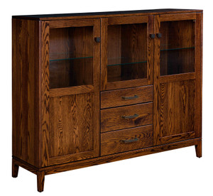 As Shown: Oak Tobacco, Size: 60" Wide, Hardware: Discontinued