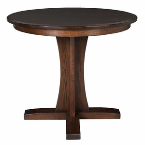 As Shown: 42" Diameter, Vibrant Auburn Oak As Shown: 42" Diameter, Vibrant Auburn Oak