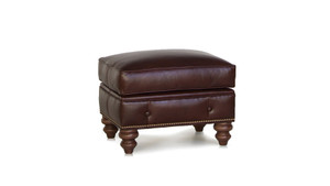 396 Ottoman in Leather