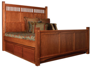 Spencer Tall Panel Bed & Drawers Spencer Tall Panel Bed & Drawers