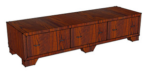 Nevaeh Triple Hall Tree Base Nevaeh Triple Hall Tree Base