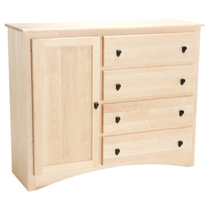 Symmetry 6 Drawer 1 Door Mule Chest
