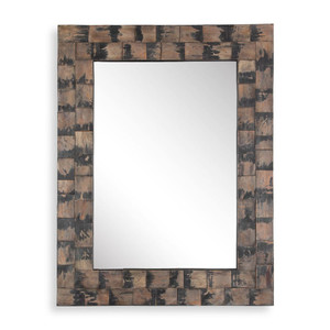 Burke Wooden Mirror