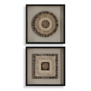Intertwine Knit Shadow Box - Set of 2