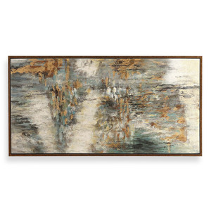 Behind the Falls Hand Painted Canvas