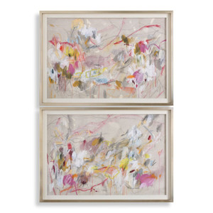 Metropolitan Rush Framed Prints - Set of 2
