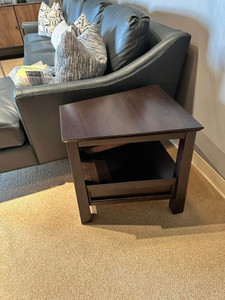 40% Off - Kennan 1 Drawer Wedge End Table