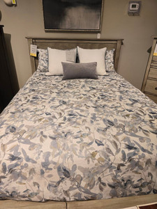 40% Off - Queen Panel Low Footboard Bed