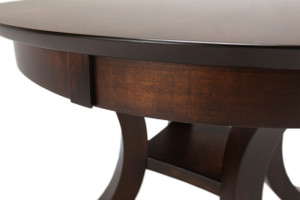 Carra Oval Table table edge close up