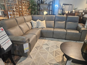 30% Off - 4033 Sectional in Leather