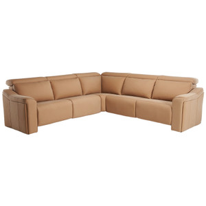 Bennett Sectional in Leather