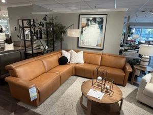 20% Off - 3001 Condo Sectional in Leather